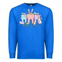 True Royal happy easter teeth Premium Sweatshirt - MaliasSmallBusiness