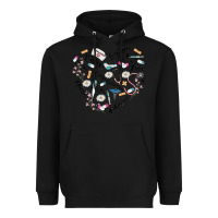 Black nurse Heavyweight Hoodie - MaliasSmallBusiness