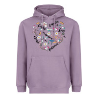 Lavender nurse Heavyweight Hoodie - MaliasSmallBusiness