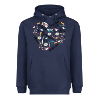 Navy nurse Heavyweight Hoodie - MaliasSmallBusiness