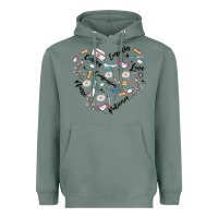Sage nurse Heavyweight Hoodie - MaliasSmallBusiness