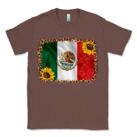 Chestnut mexico flag background Classic Tee - HRA Design Shop