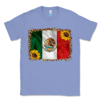 Colony Blue mexico flag background Classic Tee - HRA Design Shop