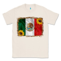 Natural mexico flag background Classic Tee - HRA Design Shop