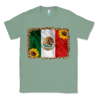 Sage mexico flag background Classic Tee - HRA Design Shop