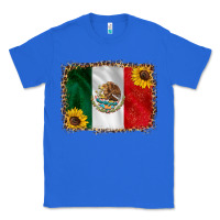Mexico Flag Background Classic Tee | Teevron