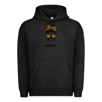 Pigment Black Sunflower Mom Skull Urban Hoodie - Bettercallsaul