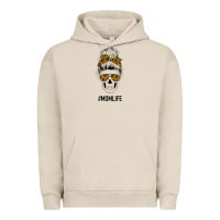 Pigment French Oak Sunflower Mom Skull Urban Hoodie - Bettercallsaul