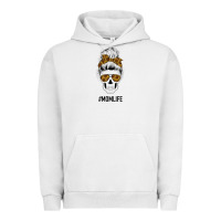 Sunflower Mom Skull Urban Hoodie | Teevron