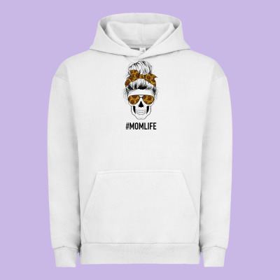 Sunflower Mom Skull Urban Hoodie Designed By Bettercallsaul