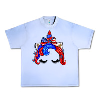 Grape Ice 4th of july unicorn Urban Heavy Tee - Zillion Design Studio