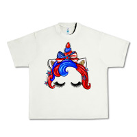 Pistachio 4th of july unicorn Urban Heavy Tee - Zillion Design Studio