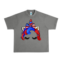 Tornado 4th of july unicorn Urban Heavy Tee - Zillion Design Studio