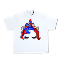 White 4th of july unicorn Urban Heavy Tee - Zillion Design Studio