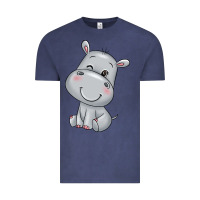 Vintage Denim hippo Vintage Tee - texasbilliewilder