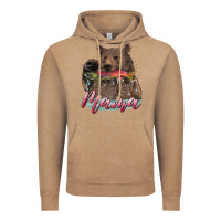 Vintage Coffee Mother's Day Mama Bear Hunting Fish Vintage Hoodie - RanaPortraitStore
