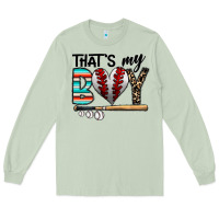 Matcha baseball Long Sleeve Tee - CowhideDigitalArt