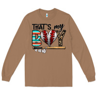 Toasted Coconut baseball Long Sleeve Tee - CowhideDigitalArt