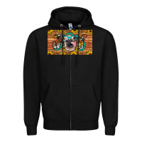 Black joy sippy cup Zipper Hoodie - Artiststas