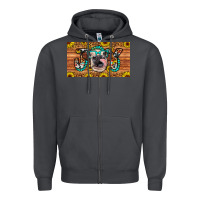 Smoke joy sippy cup Zipper Hoodie - Artiststas
