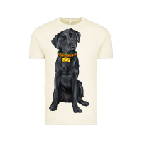 Vintage Arctic labrador retriever with overflow Vintage Tee - texasbilliewilder