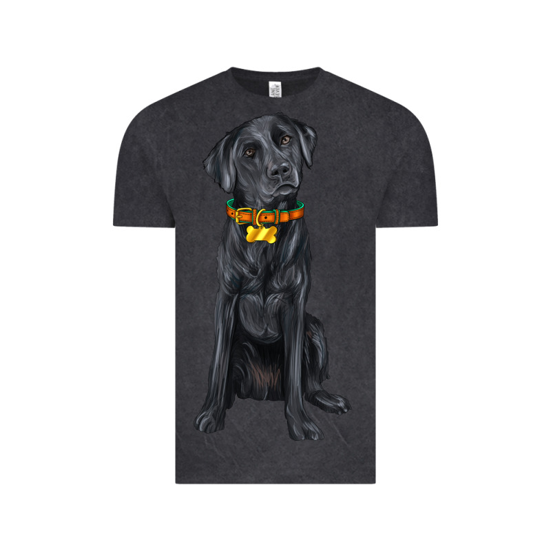 Labrador Retriever With Overflow Vintage Tee by texasbilliewilder | Teevron