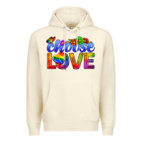 Sandshell Pride LGBTQ+ Choose Love Premium Hoodie - BundleAndBundleShop