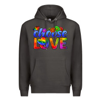 Smoke Pride LGBTQ+ Choose Love Premium Hoodie - BundleAndBundleShop