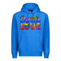 True Royal Pride LGBTQ+ Choose Love Premium Hoodie - BundleAndBundleShop