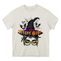 Cream witchy gigi Heavy Core Tee - RacoonDesign