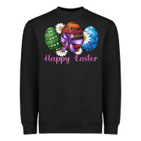 Black easter western eggs happy easter Heavyweight Sweatshirt - RanaPortraitStore