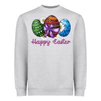 Heather Grey easter western eggs happy easter Heavyweight Sweatshirt - RanaPortraitStore