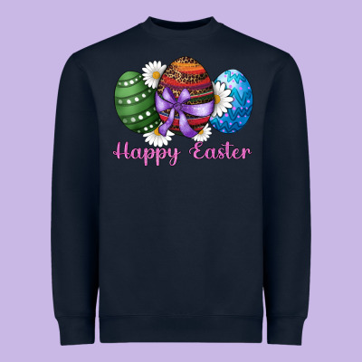 Heavyweight Sweatshirt easter western eggs happy easter