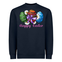 Navy easter western eggs happy easter Heavyweight Sweatshirt - RanaPortraitStore