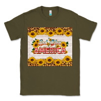 Army Green god bless america tumbler Classic Tee - HRA Design Shop