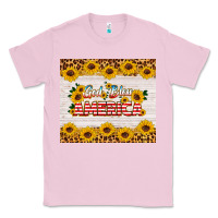 Bubblegum Pink god bless america tumbler Classic Tee - HRA Design Shop