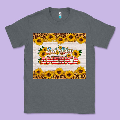 God Bless America Tumbler Classic Tee Designed By Hra Design Shop