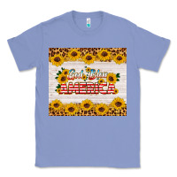 Colony Blue god bless america tumbler Classic Tee - HRA Design Shop