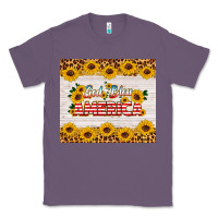 Lavender god bless america tumbler Classic Tee - HRA Design Shop