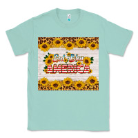 Seafoam god bless america tumbler Classic Tee - HRA Design Shop