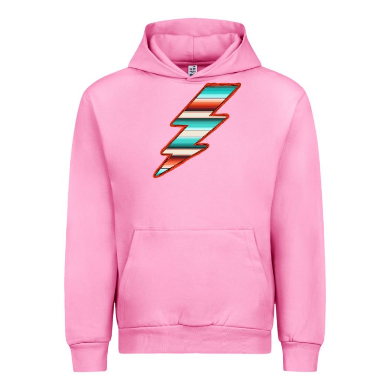 Teal And Orange Serape Lightning Urban Hoodie by Bettercallsaul | Teevron