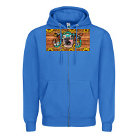 True Royal joy license plate Zipper Hoodie - Artiststas