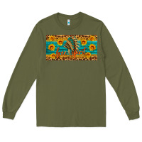 Army Green free spirit license plate Long Sleeve Tee - HRA Design Shop