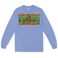Colony Blue free spirit license plate Long Sleeve Tee - HRA Design Shop