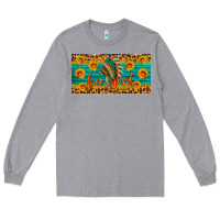 Heather Grey free spirit license plate Long Sleeve Tee - HRA Design Shop