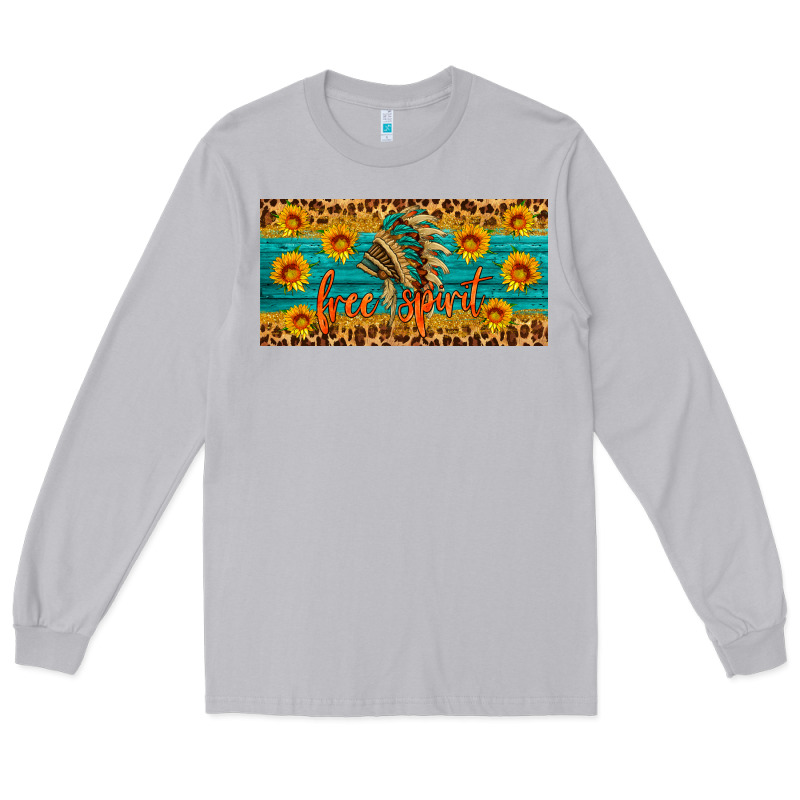 Free Spirit License Plate Long Sleeve Tee by HRA Design Shop | Teevron