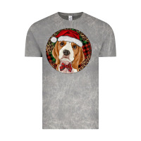 Cloud Rock beagle christmas ornament Vintage Tee - RanaPortraitStore