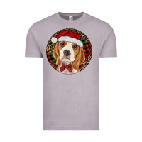 Beagle Christmas Ornament Vintage Tee | Teevron