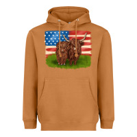 Meerkat American cows Heavyweight Hoodie - MaliasSmallBusiness