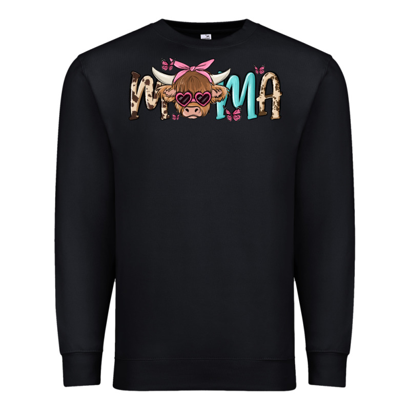 Mama Cow Premium Sweatshirt by MaliasSmallBusiness | Teevron